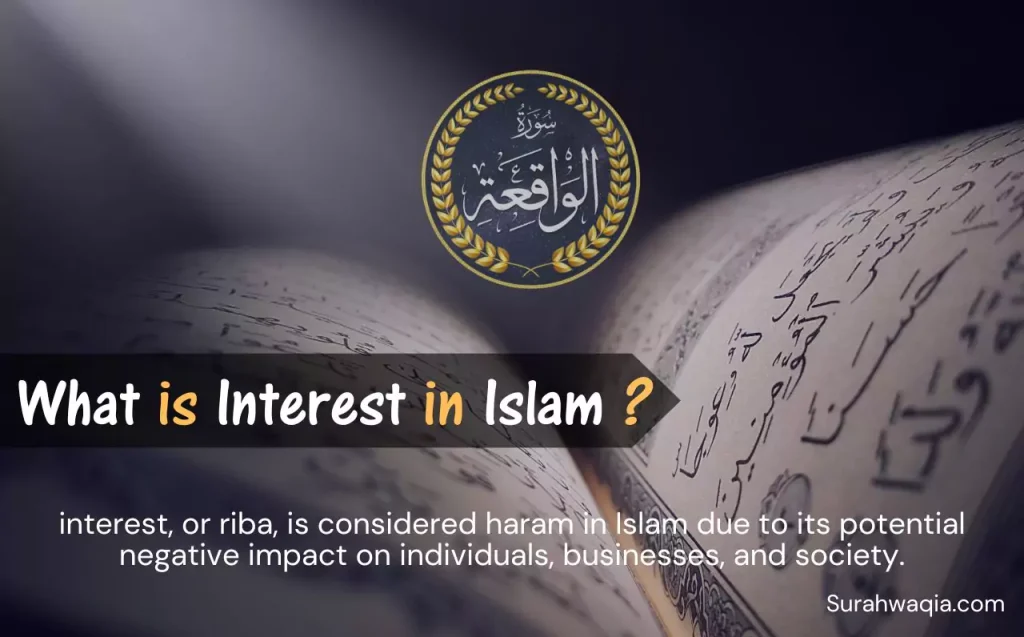 What is Interest in Islam